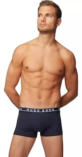 Foto 4 | Boxer Trunk Hugo Boss de Algodon 3 Pack
