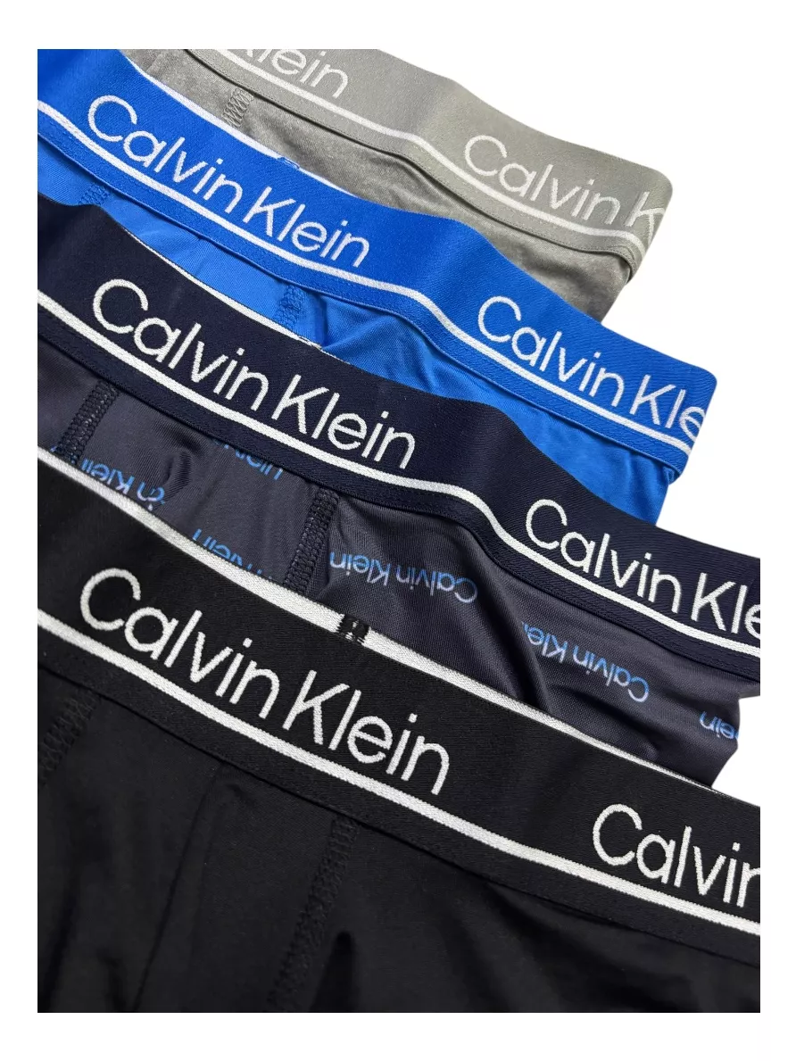 Foto 3 pulgar | Bóxer Trunk 4 Pack Calvin Klein Microfibra