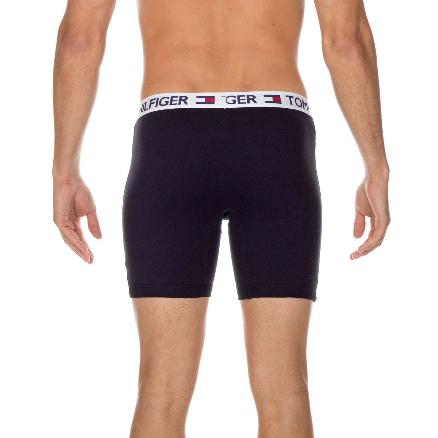 Foto 4 pulgar | Calzoncillo Bóxer Tommy Hilfiger Con 4 Bolsillos Para Hombre, Color Negro, Talla M - Venta Internacional.