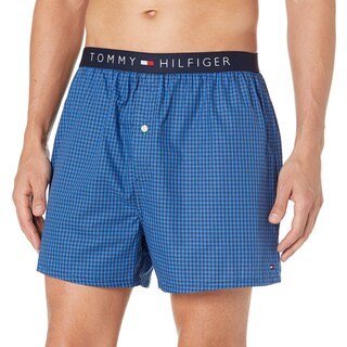 Foto 1 | Ropa Interior Para Hombre Tommy Hilfiger Woven Boxers Indigo Xl - Venta Internacional.