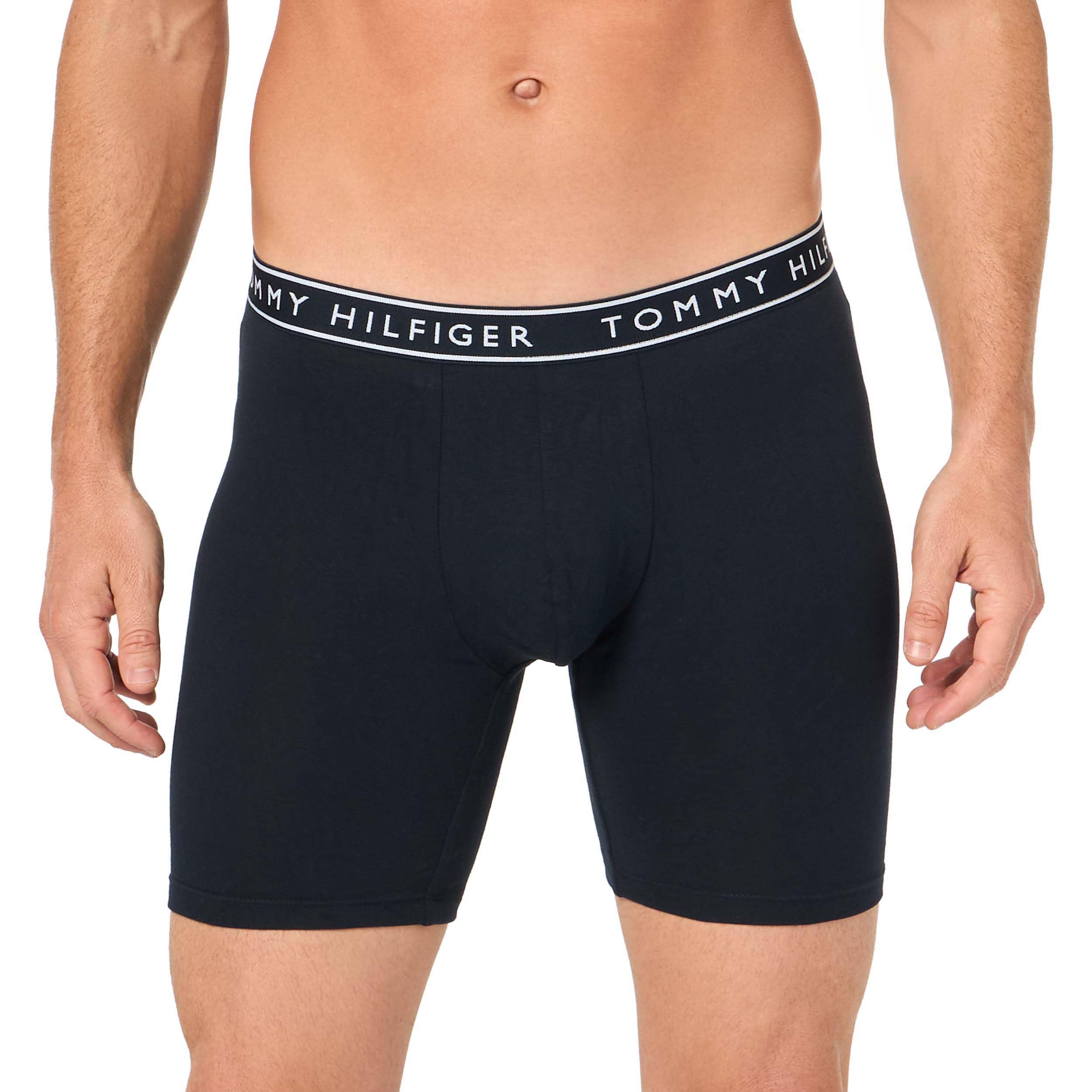 Foto 3 pulgar | Calzoncillos Tipo Bóxer Tommy Hilfiger De Algodón Elástico Para Hombre, Paquete De 4 - Venta Internacional.