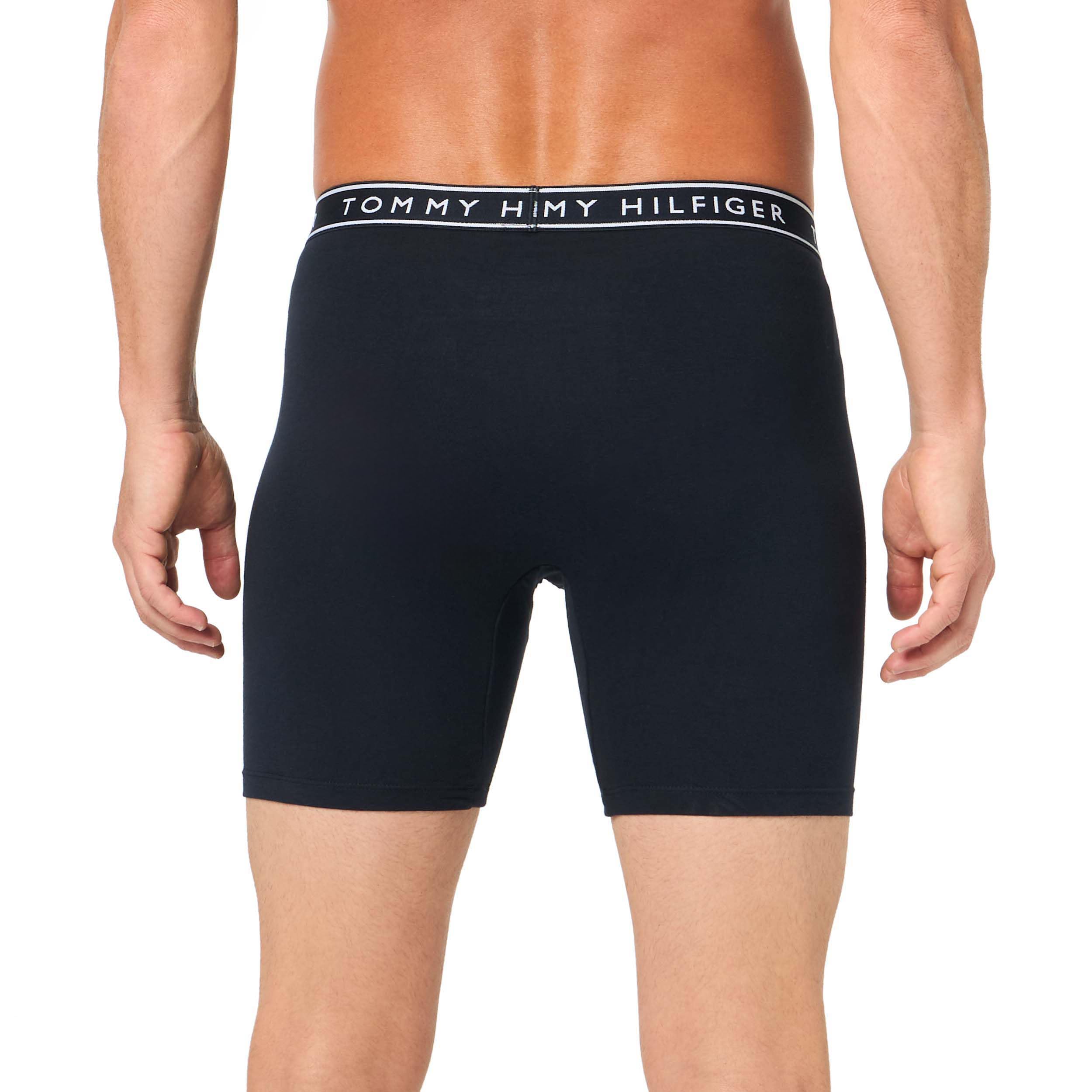 Foto 4 pulgar | Calzoncillos Tipo Bóxer Tommy Hilfiger De Algodón Elástico Para Hombre, Paquete De 4 - Venta Internacional.