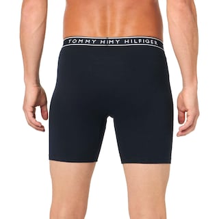 Foto 3 | Calzoncillos Tipo Bóxer Tommy Hilfiger De Algodón Elástico Para Hombre, Paquete De 4 - Venta Internacional.