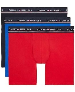 Foto 1 | Calzoncillos Tipo Bóxer Tommy Hilfiger Modal Para Hombre, Paquete De 3 - Venta Internacional.