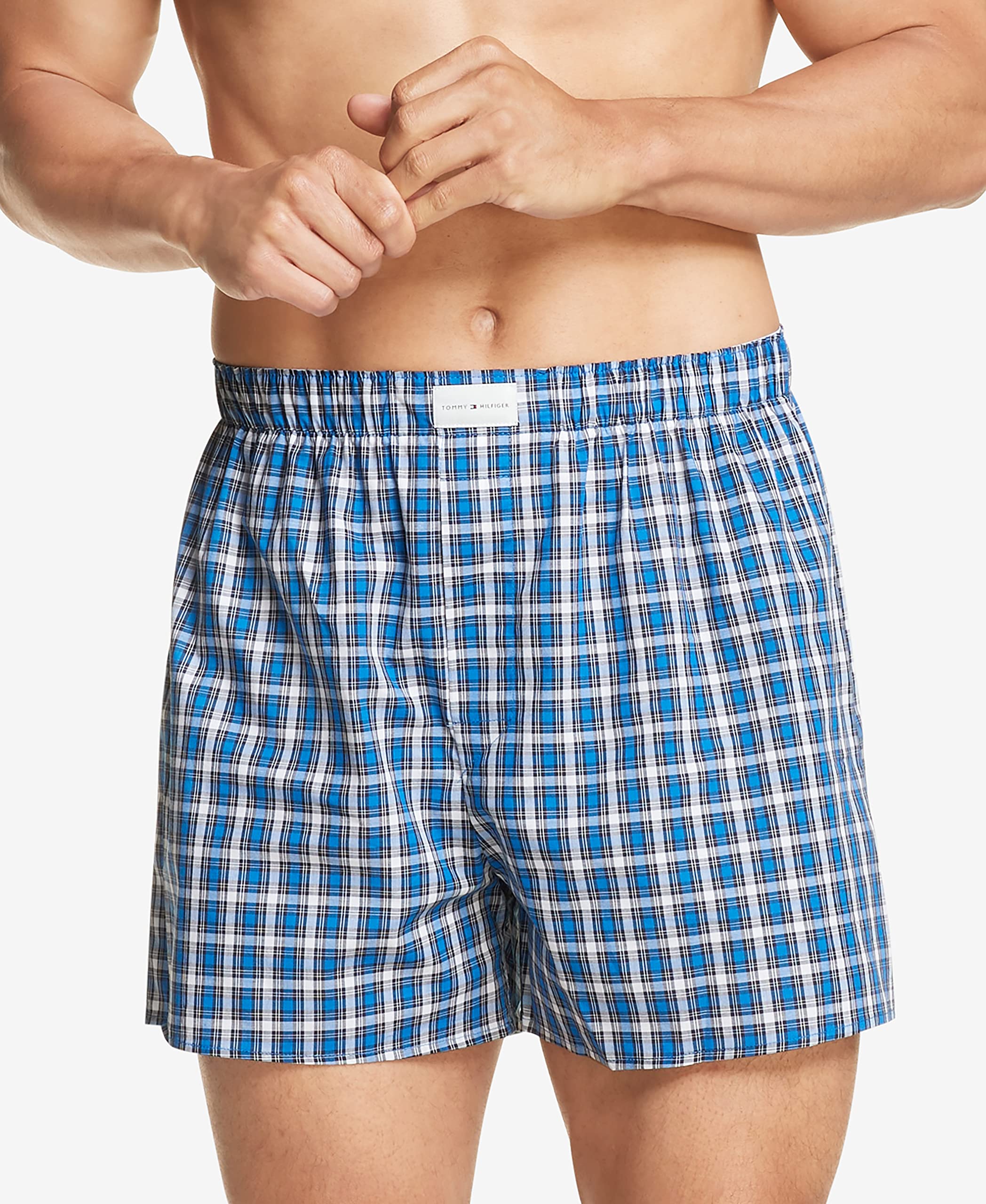 Foto 2 | Calzoncillos Tipo Bóxer De Algodón Clásico De Tommy Hilfiger - Venta Internacional.