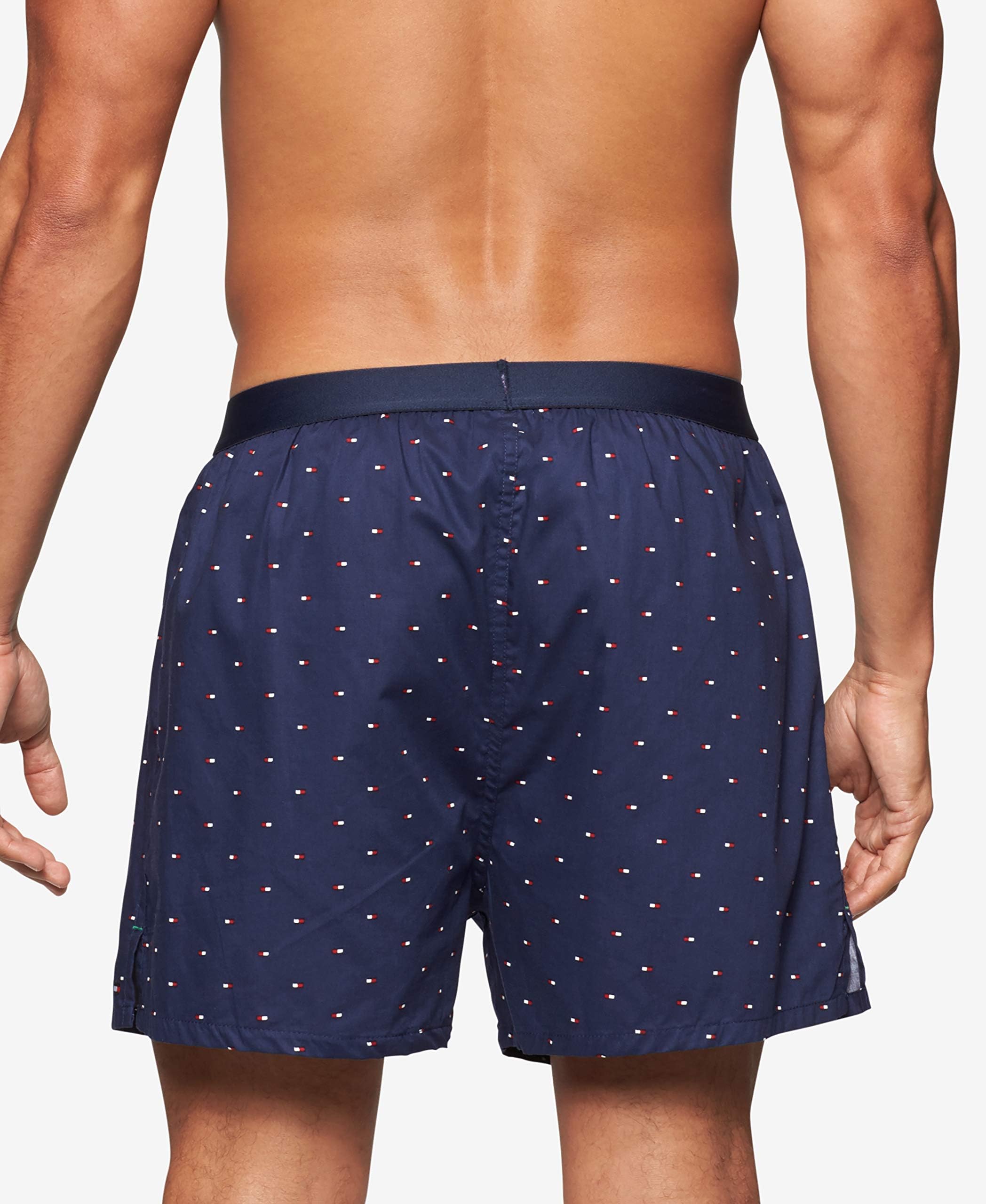 Foto 3 pulgar | Ropa Interior Tommy Hilfiger Woven Boxers Sailor Navy L - Venta Internacional.