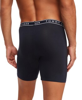 Foto 2 | Calzoncillos Tipo Bóxer Tommy Hilfiger De Algodón Elástico Para Hombre, Paquete De 4 - Venta Internacional.
