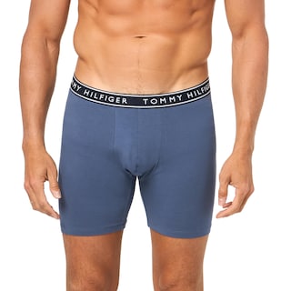 Foto 2 | Calzoncillos Tipo Bóxer Tommy Hilfiger De Algodón Elástico Para Hombre, Paquete De 4 - Venta Internacional.