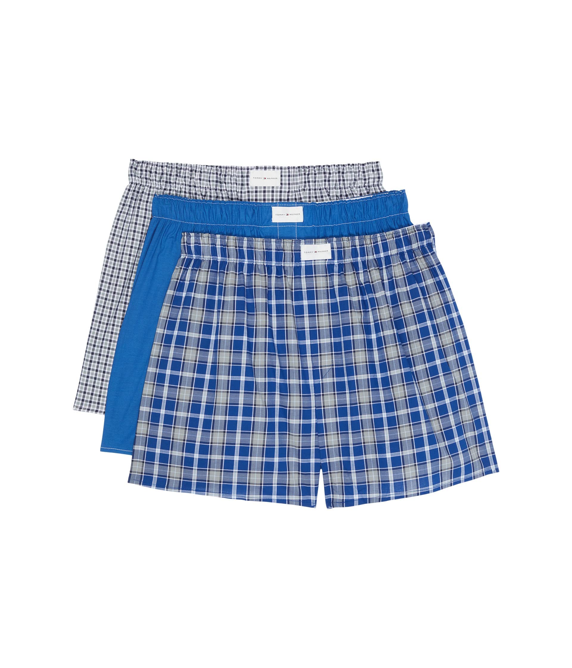 Foto 2 pulgar | Ropa Interior Tommy Hilfiger Cotton Classics Woven Boxer Paquete de 3 - Venta Internacional