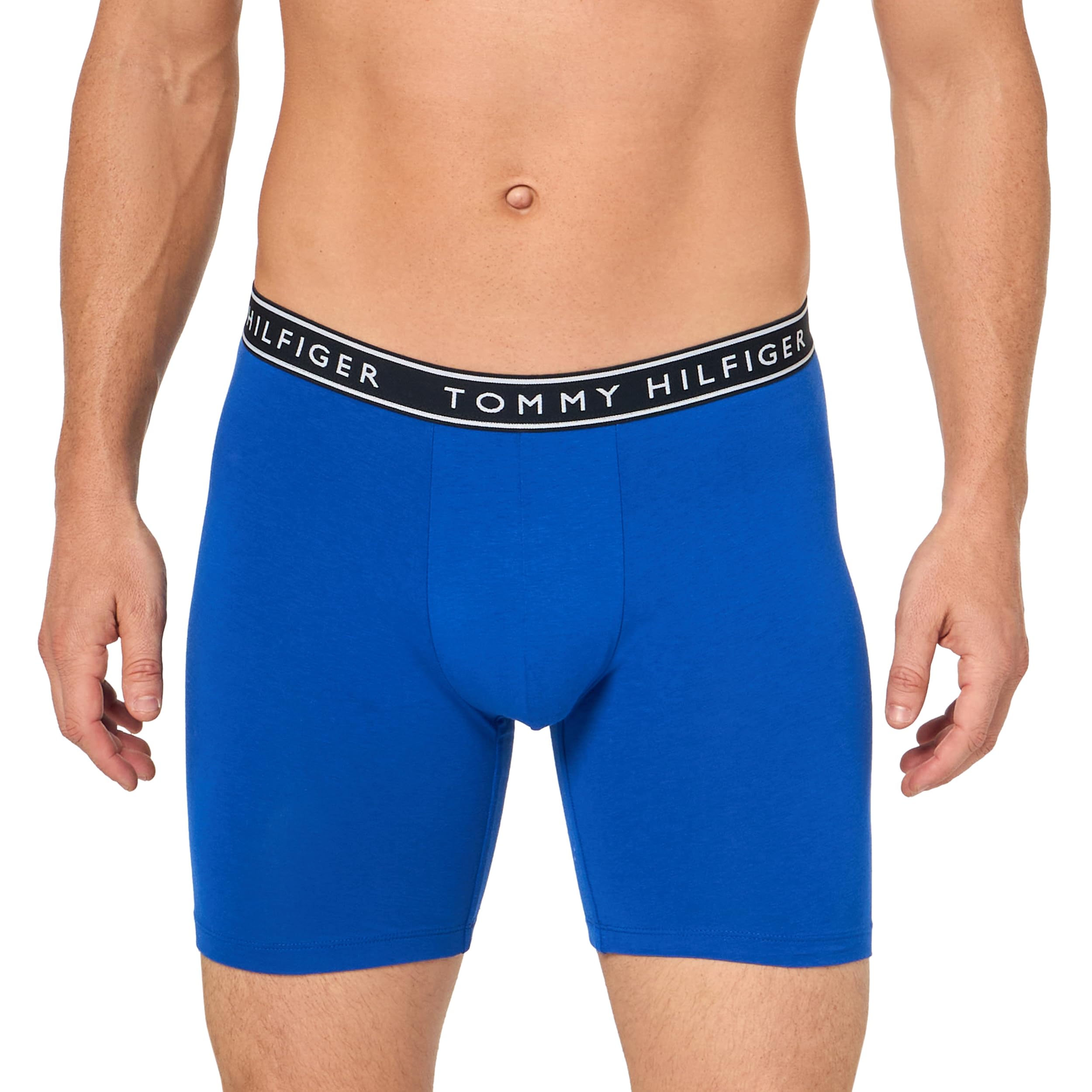 Foto 3 pulgar | Calzoncillos Tipo Bóxer Tommy Hilfiger De Algodón Elástico Para Hombre, Paquete De 4 - Venta Internacional.