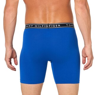 Foto 3 | Calzoncillos Tipo Bóxer Tommy Hilfiger De Algodón Elástico Para Hombre, Paquete De 4 - Venta Internacional.