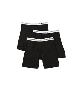 Foto 1 | Calzoncillos Tipo Bóxer Tommy Hilfiger De Algodón Para Hombre, 3 Unidades, Color Negro - Venta Internacional.