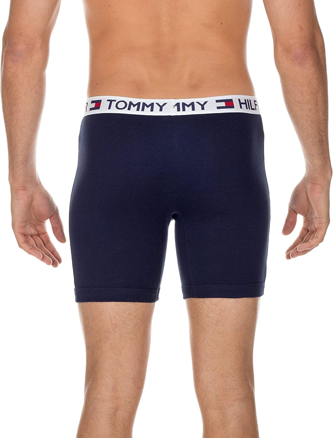 Foto 5 pulgar | Calzoncillo Bóxer Tommy Hilfiger Con 4 Bolsillos Para Hombre, Color Rojo, Azul Marino Y Blanco - Venta Internacional.