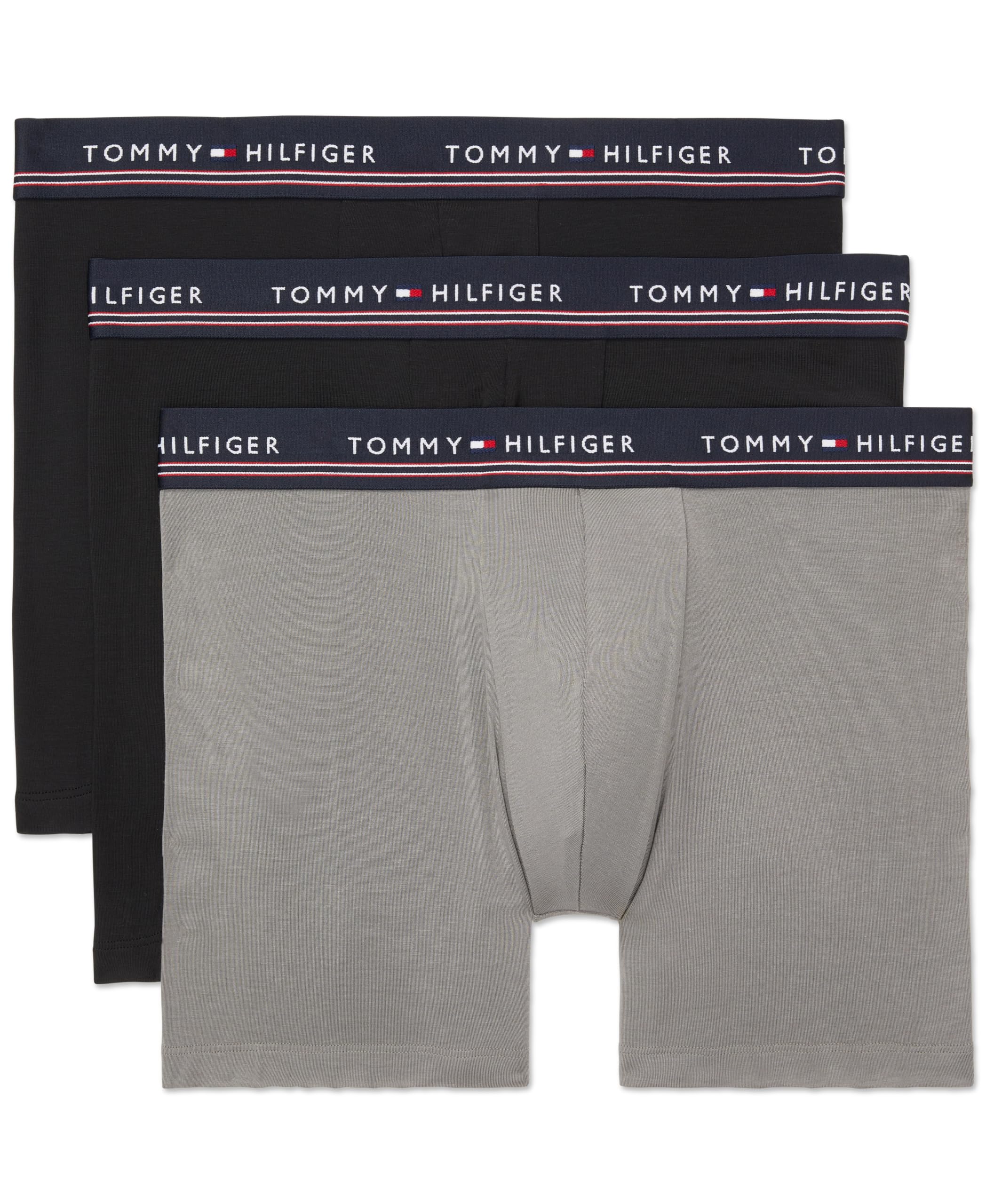 Foto 2 pulgar | Calzoncillos Tipo Bóxer Tommy Hilfiger Modal Para Hombre, Paquete De 3 - Venta Internacional.