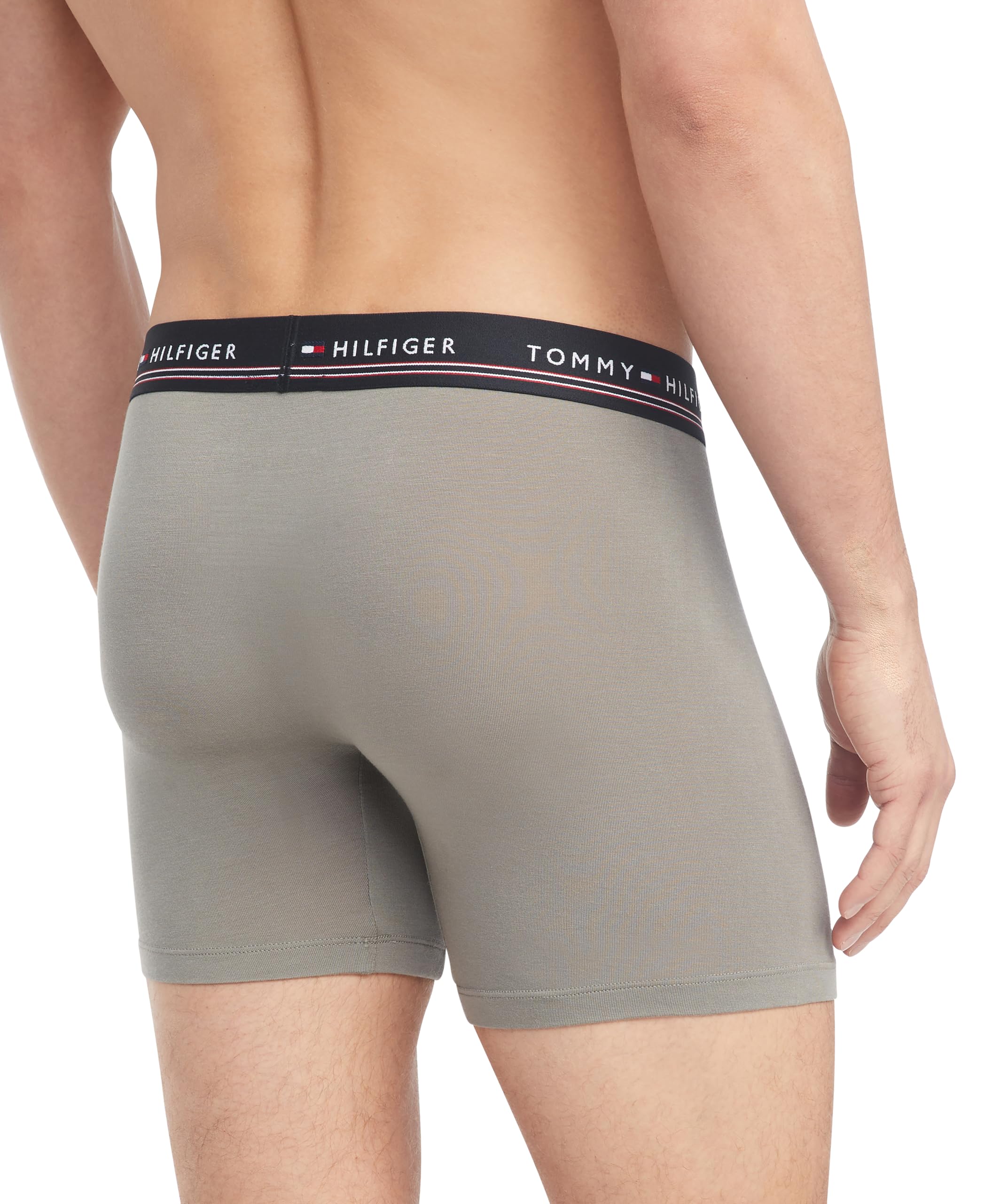 Foto 4 pulgar | Calzoncillos Tipo Bóxer Tommy Hilfiger Modal Para Hombre, Paquete De 3 - Venta Internacional.
