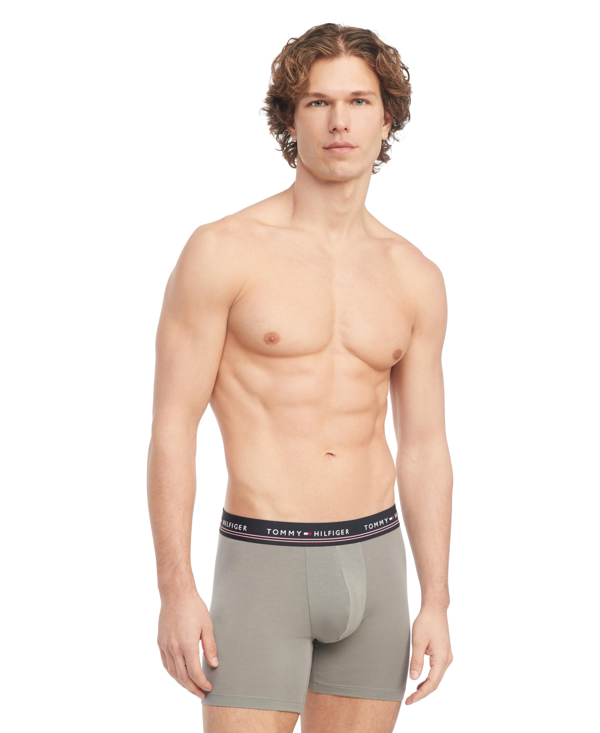 Foto 5 pulgar | Calzoncillos Tipo Bóxer Tommy Hilfiger Modal Para Hombre, Paquete De 3 - Venta Internacional.