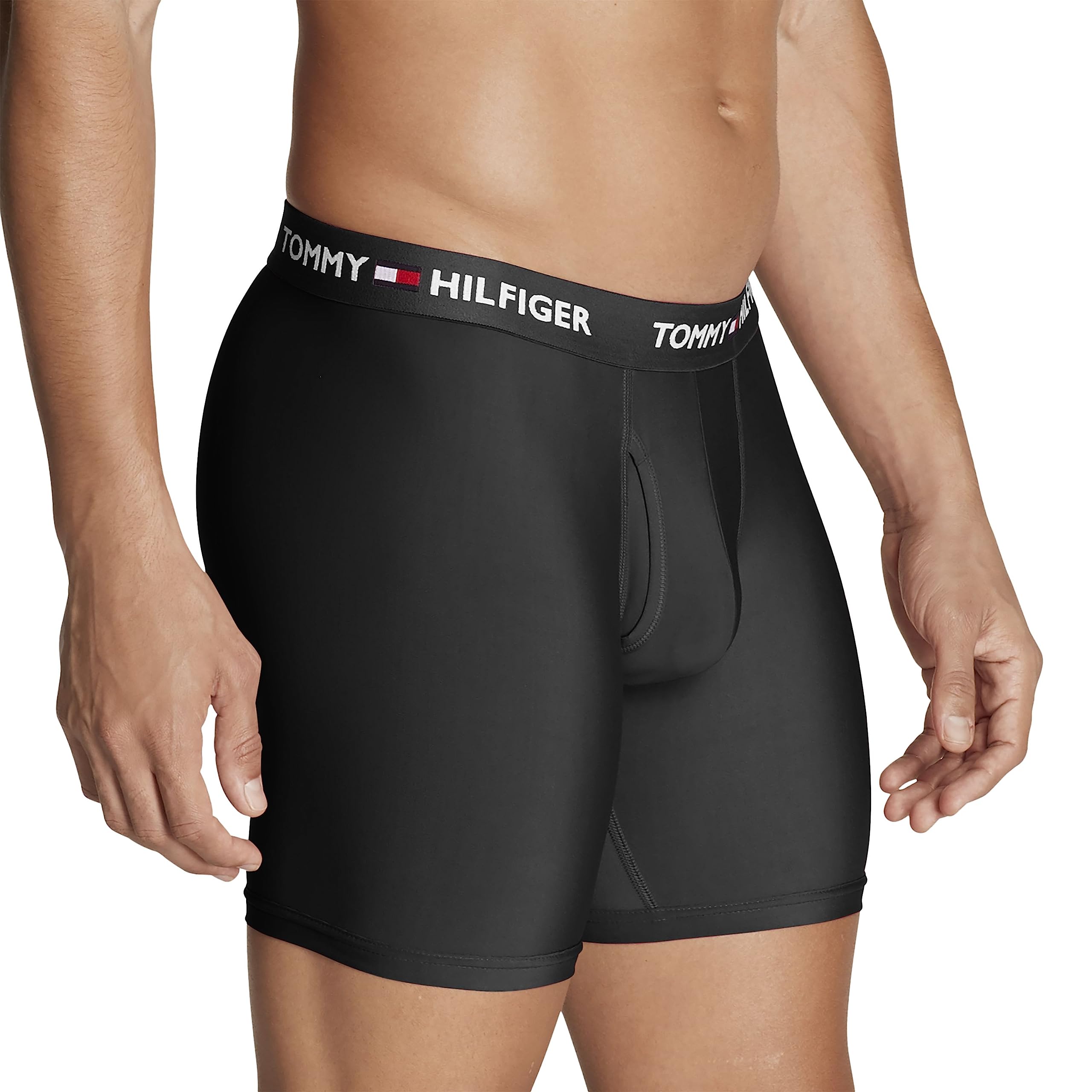 Foto 4 pulgar | Calzoncillos Tipo Bóxer Tommy Hilfiger Everyday Micro Para Hombre, Color Negro - Venta Internacional.