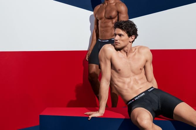 Foto 5 | Calzoncillos Tipo Bóxer Tommy Hilfiger Everyday Micro Para Hombre, Color Negro - Venta Internacional.