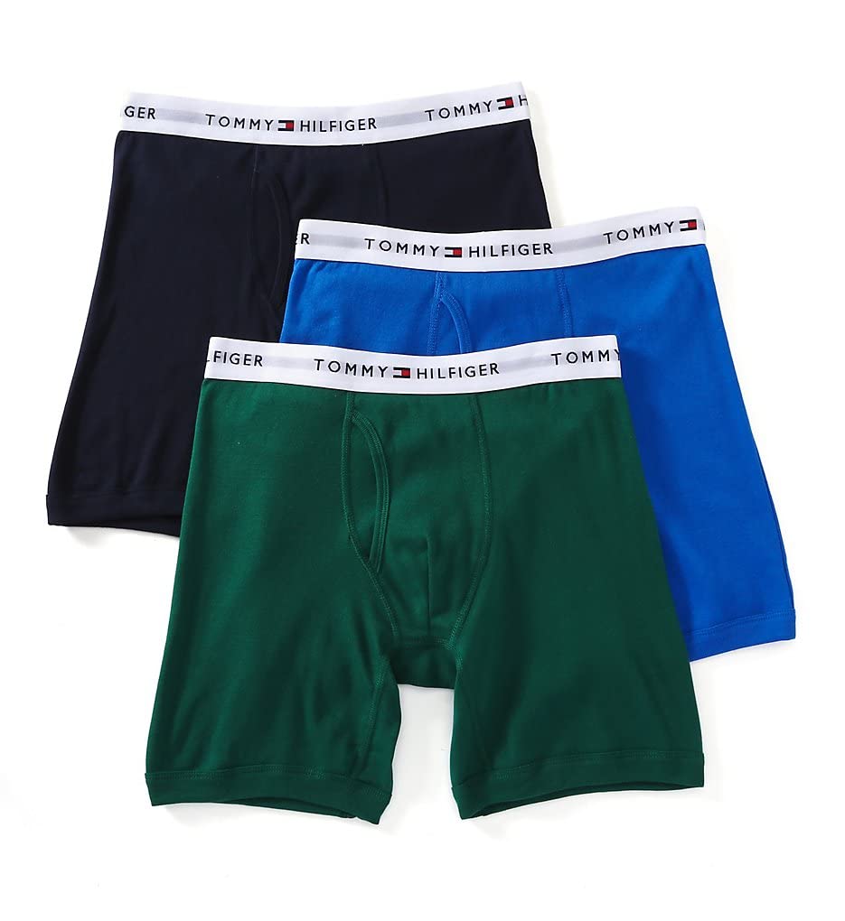 Foto 2 pulgar | Calzoncillo Bóxer Tommy Hilfiger De Algodón Para Hombre, Paquete De 3 Unidades, Talla M - Venta Internacional.