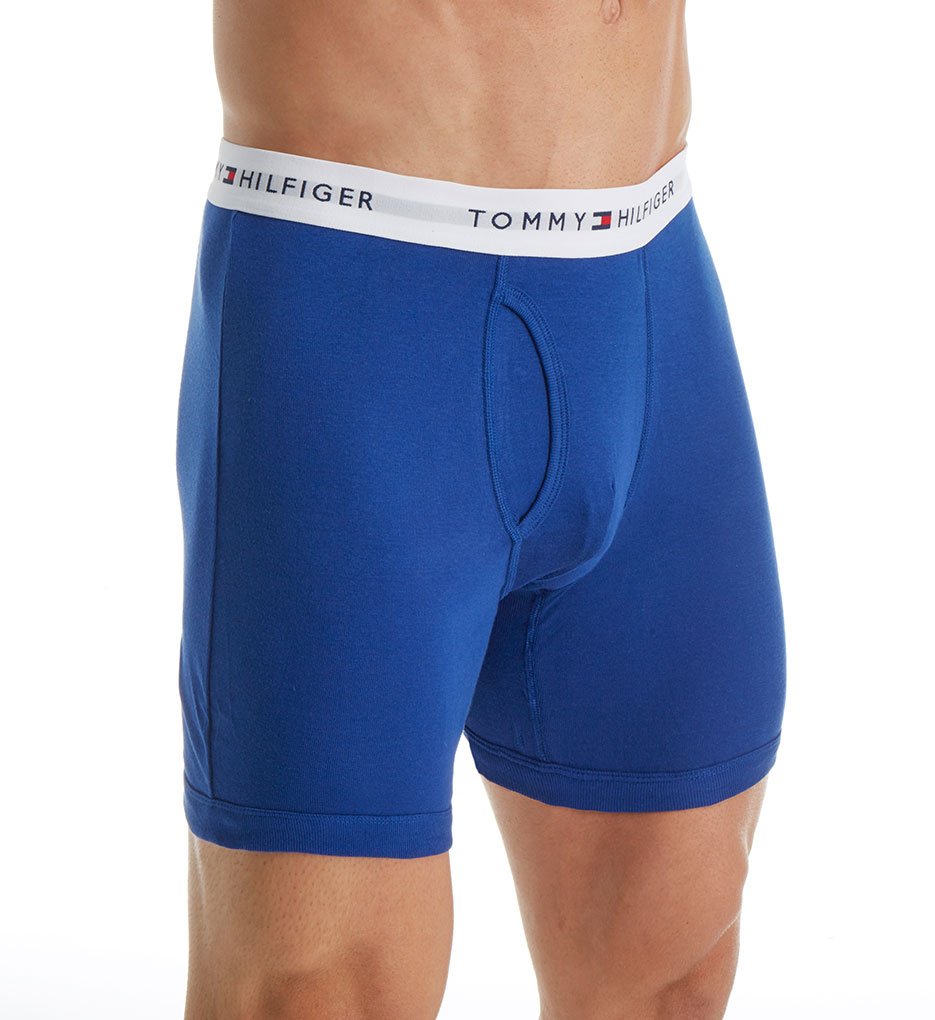 Foto 3 pulgar | Calzoncillo Bóxer Tommy Hilfiger De Algodón Para Hombre, Paquete De 3 Unidades, Talla M - Venta Internacional.