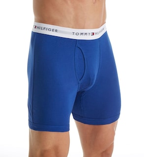 Foto 2 | Calzoncillo Bóxer Tommy Hilfiger De Algodón Para Hombre, Paquete De 3 Unidades, Talla M - Venta Internacional.