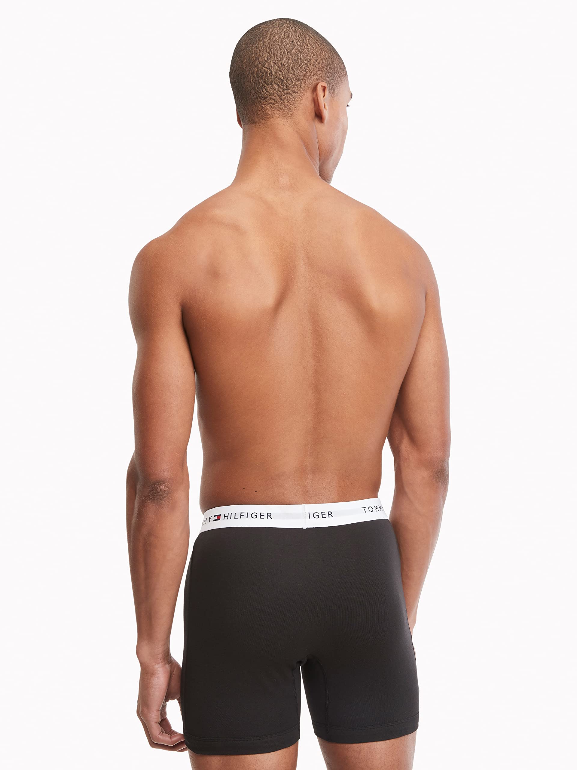 Foto 2 | Calzoncillos Bóxer Tommy Hilfiger Cotton Classics Negros - Venta Internacional.