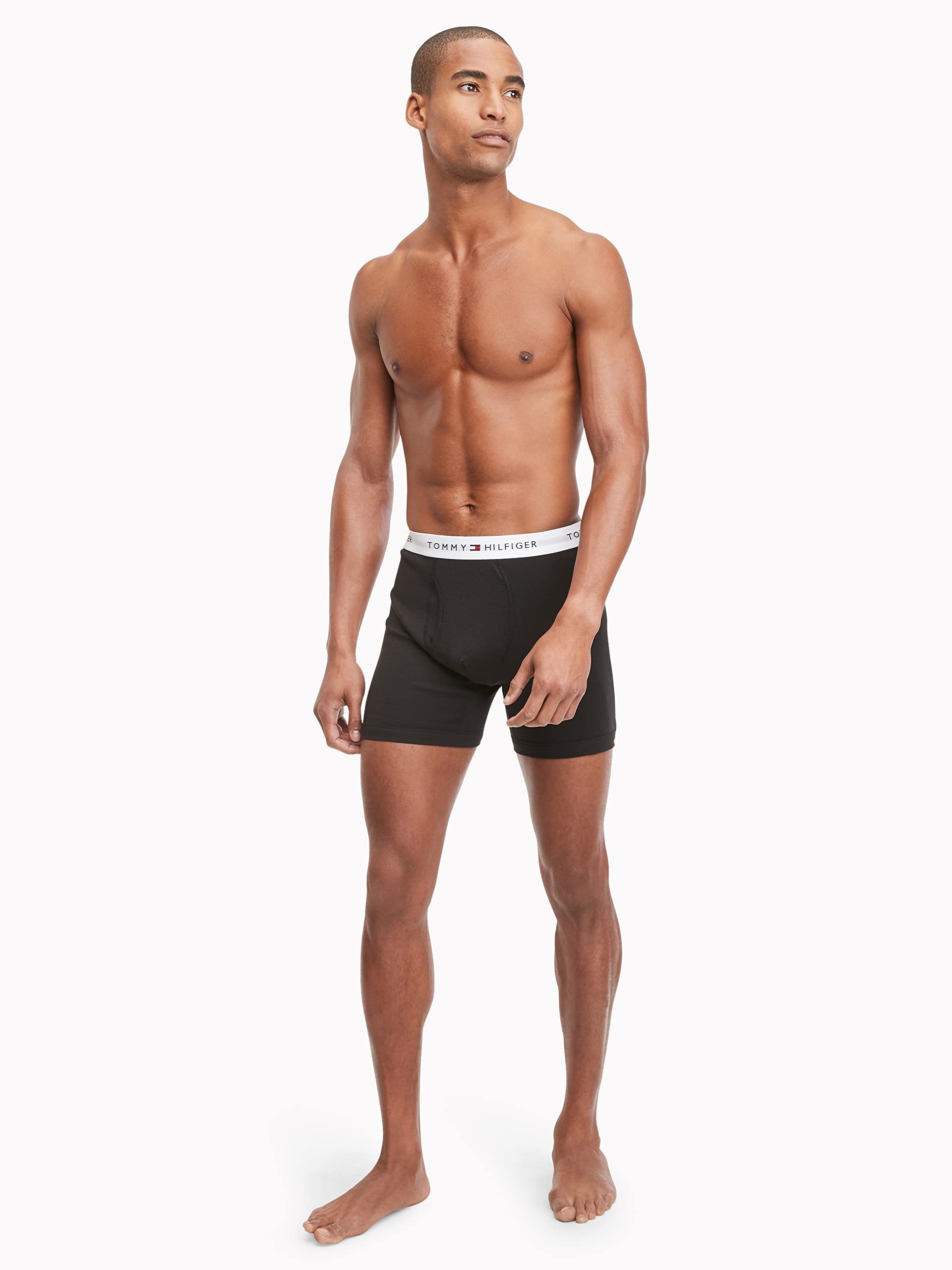 Foto 4 pulgar | Calzoncillos Bóxer Tommy Hilfiger Cotton Classics Negros - Venta Internacional.
