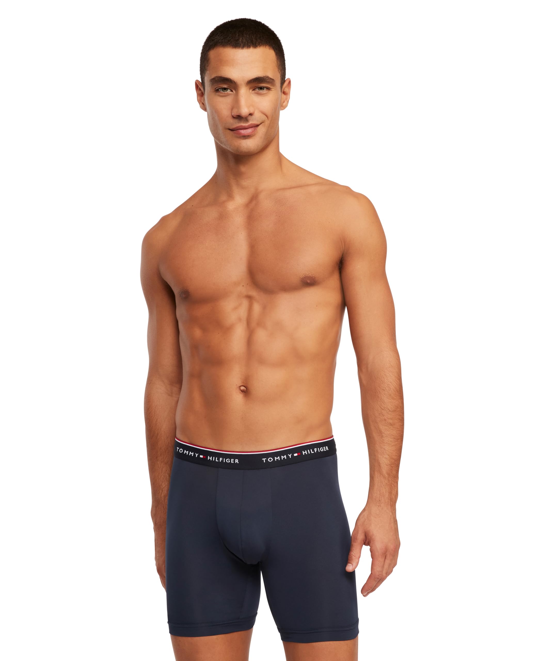 Foto 4 pulgar | Calzoncillos Tipo Bóxer Tommy Hilfiger Micro Classic Para Hombre, Paquete De 3 - Venta Internacional.
