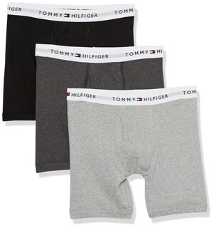 Foto 1 | Calzoncillos Tipo Bóxer Tommy Hilfiger Cotton Classics, Paquete De 3, Color Gris Para Hombre - Venta Internacional.