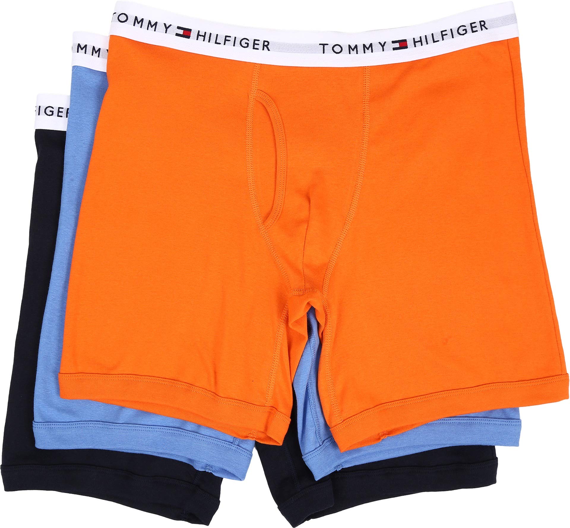 Calzoncillo Bóxer Tommy Hilfiger De Algodón Para Hombre, Paquete De 3 Unidades, Talla M - Venta Internacional.