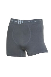 Foto 4 | Combo 6 Boxers Para Caballero Unitalla- 2 Azul 2 Gris Y 2 Negro Jonh Henry