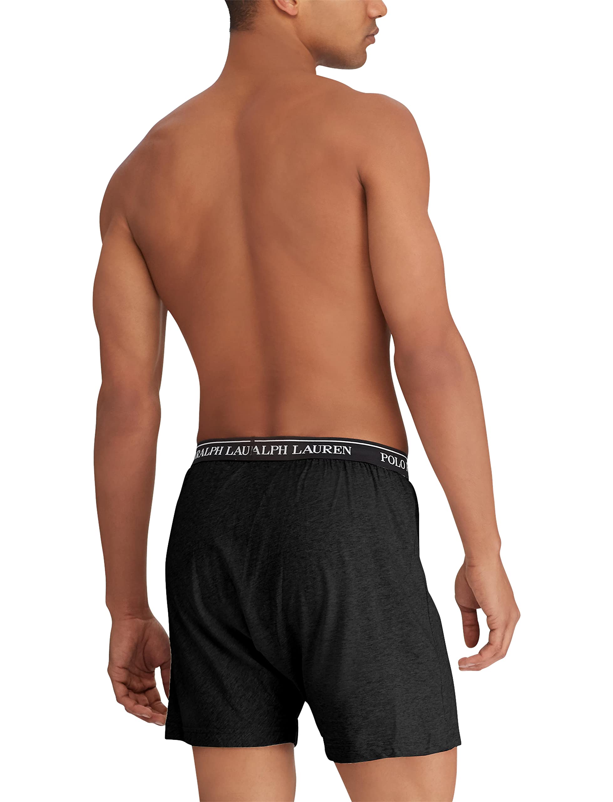 Foto 4 pulgar | Boxers Polo Ralph Lauren Classic Fit Con Efecto Absorbente, Paquete De 3 Unidades, Negro/rojo - Venta Internacional.