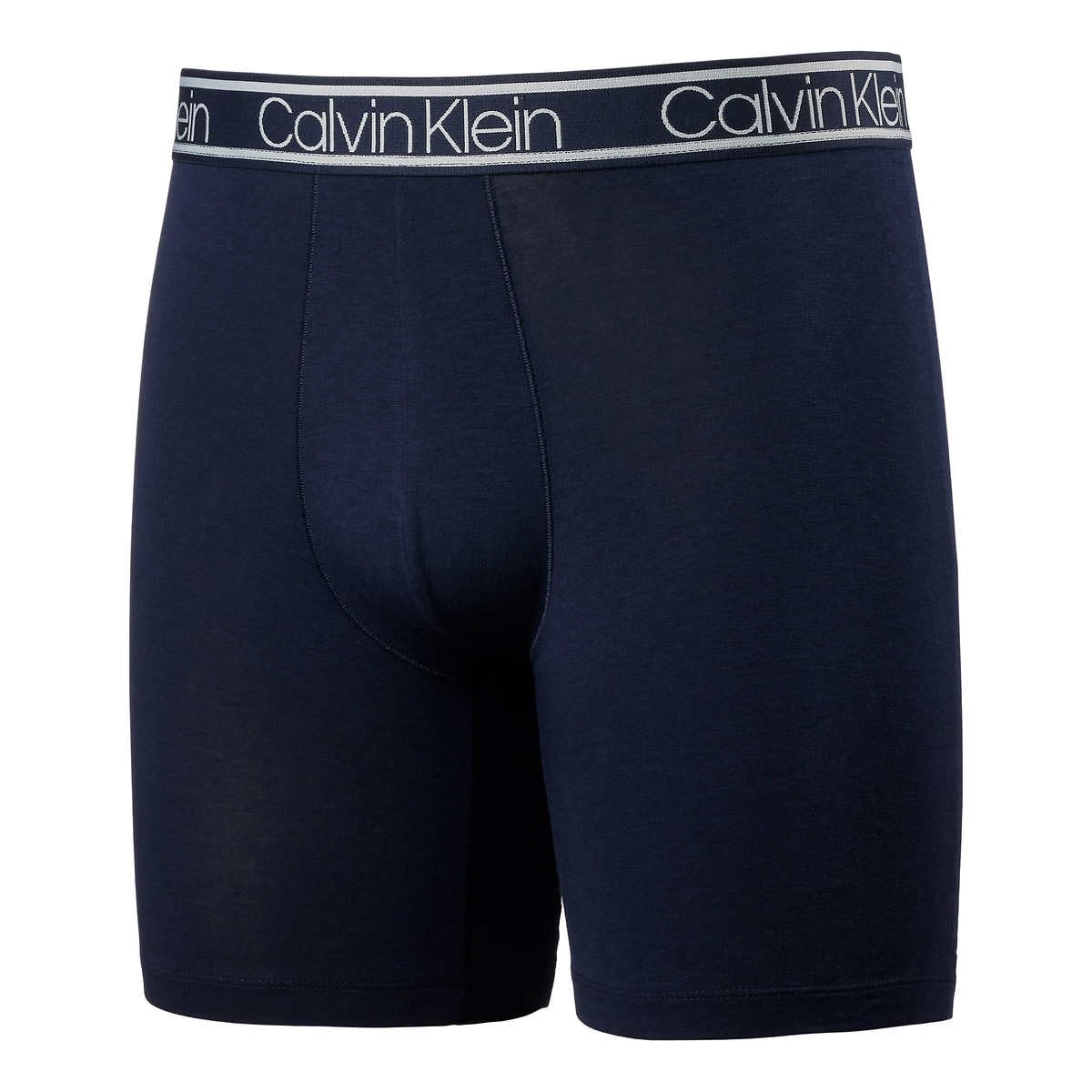 Foto 3 pulgar | Calzoncillos Bóxer Calvin Klein De Microfibra Para Hombre, Paquete De 3 Unidades, Azul Y Azul - Venta Internacional.