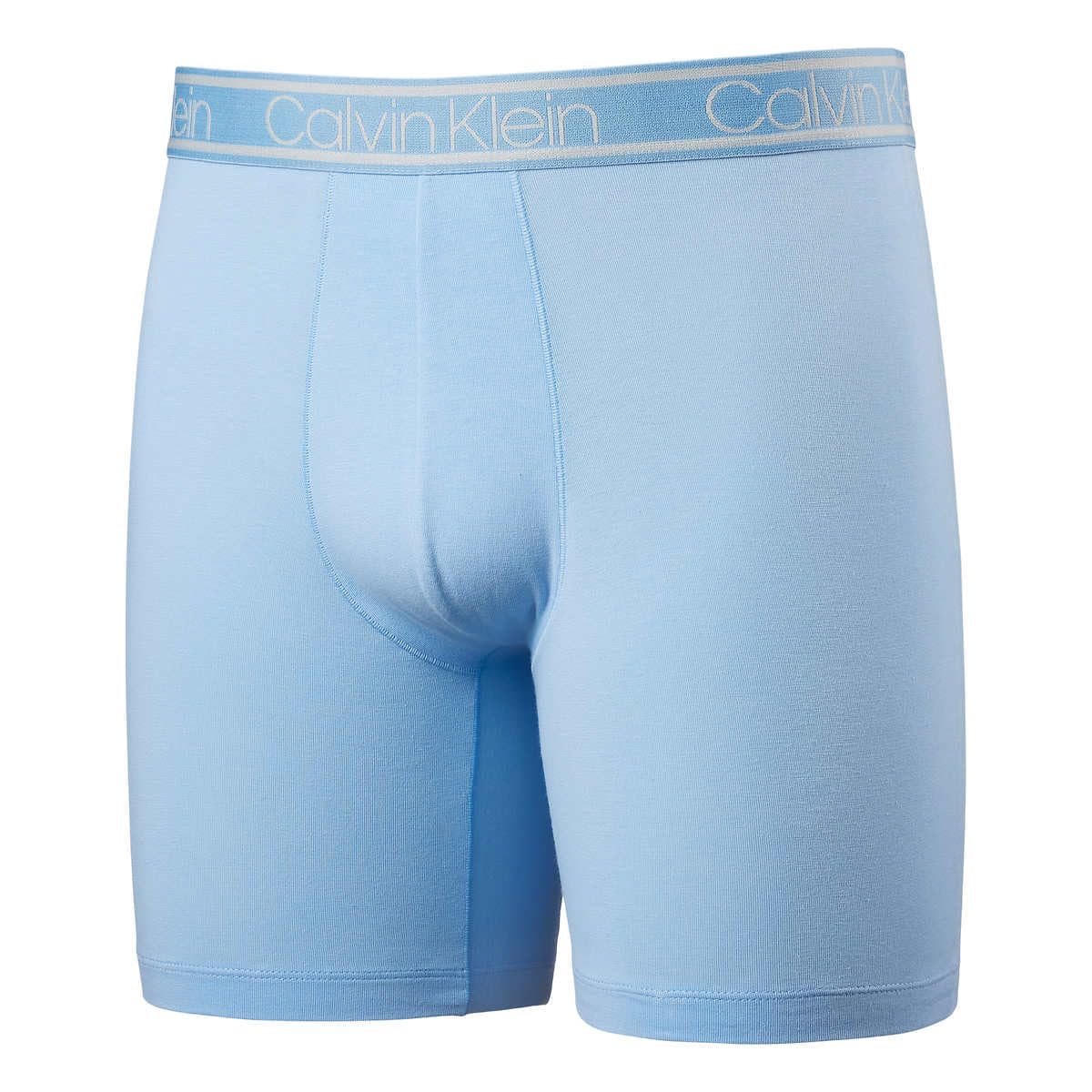 Foto 5 pulgar | Calzoncillos Bóxer Calvin Klein De Microfibra Para Hombre, Paquete De 3 Unidades, Azul Y Azul - Venta Internacional.
