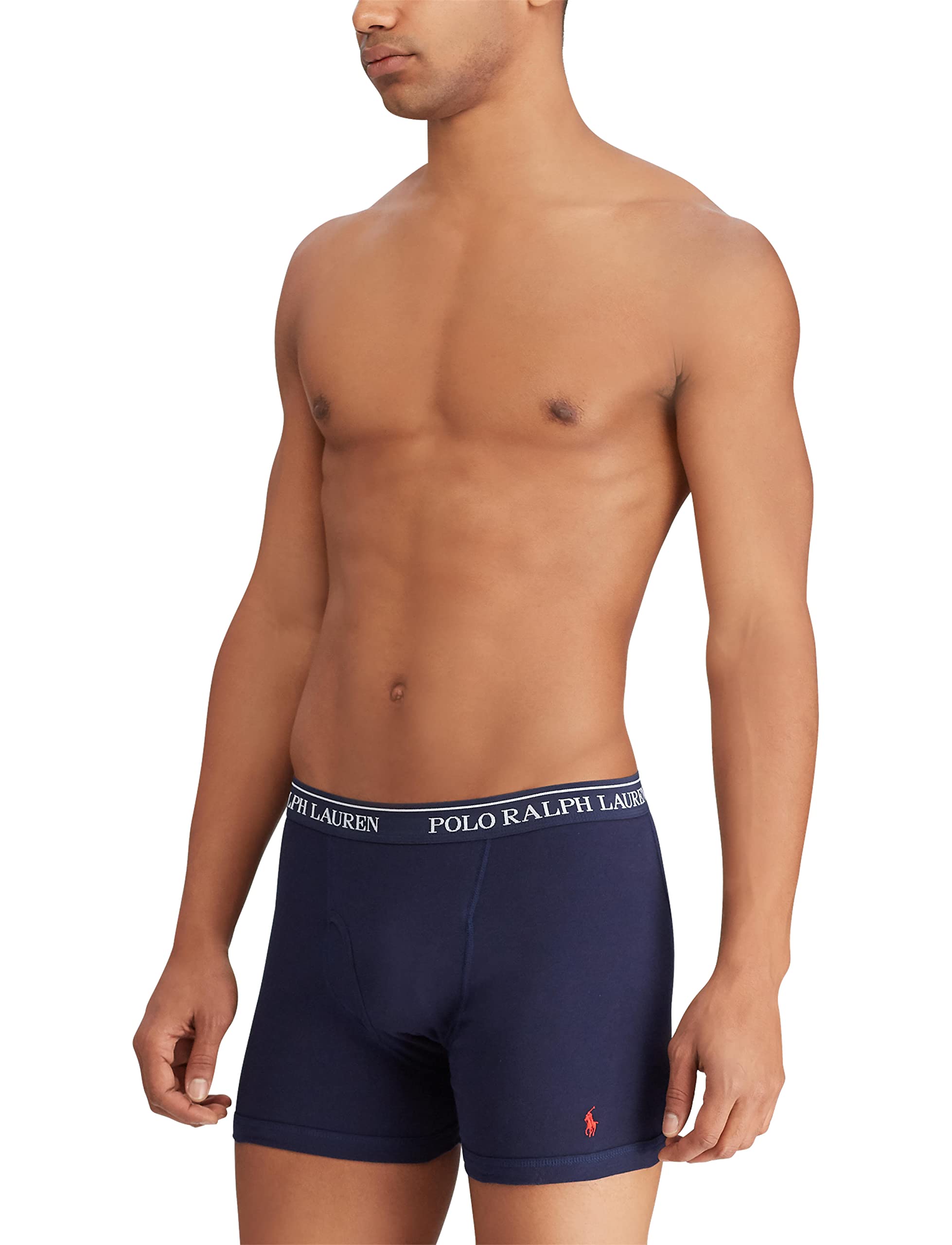 Foto 2 | Calzoncillos Tipo Bóxer Polo Ralph Lauren, Ajuste Clásico Con Absorción De Humedad, Paquete De 3 - Venta Internacional