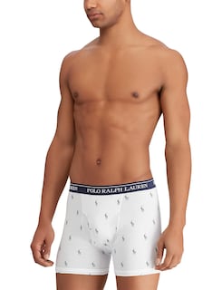 Foto 4 | Calzoncillos Tipo Bóxer Polo Ralph Lauren, Ajuste Clásico Con Absorción De Humedad, Paquete De 3 - Venta Internacional