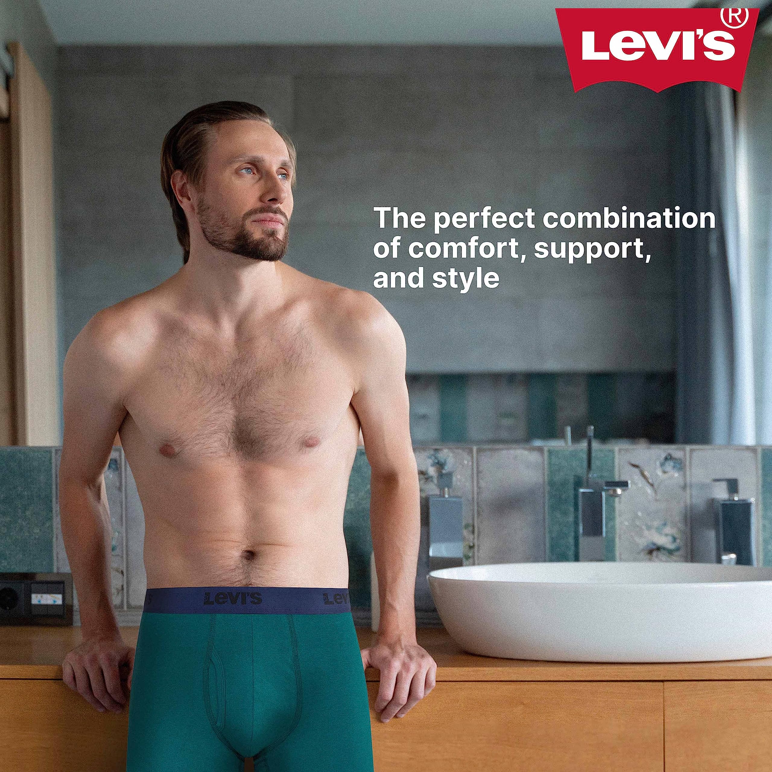Foto 5 pulgar | Calzoncillos Tipo Bóxer Levi's Ultimate Comfort, Paquete De 4, Para Hombre - Venta Internacional.