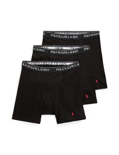 Foto 1 | Calzoncillos Tipo Bóxer Polo Ralph Lauren, Ajuste Clásico Con Absorción De Humedad, Paquete De 3 - Venta Internacional