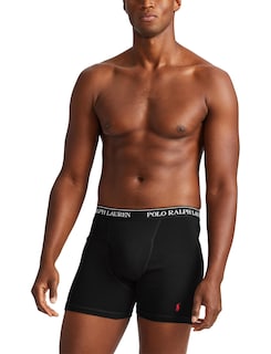 Foto 2 | Calzoncillos Tipo Bóxer Polo Ralph Lauren, Ajuste Clásico Con Absorción De Humedad, Paquete De 3 - Venta Internacional