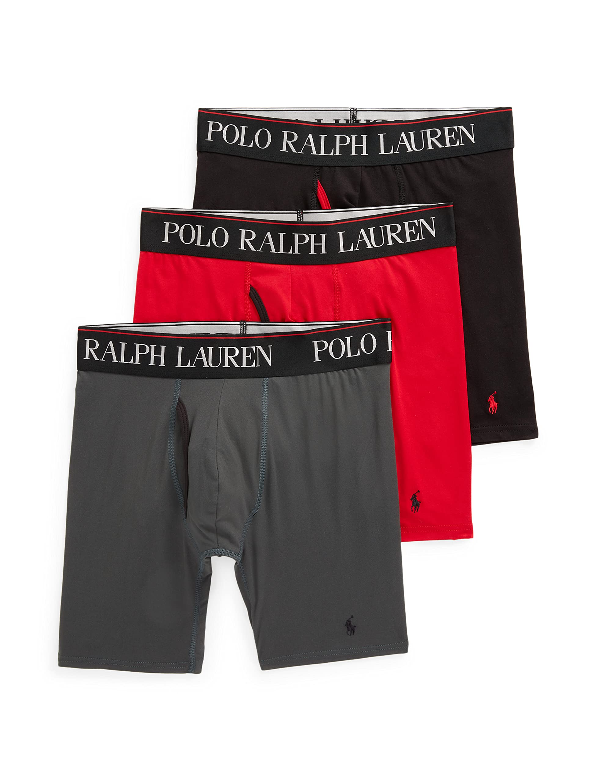 Foto 2 pulgar | Calzoncillos Tipo Bóxer Polo Ralph Lauren 4d Flex Cool, Microfibra, Paquete De 3 - Venta Internacional.