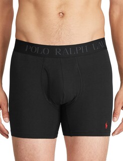 Foto 4 | Calzoncillos Tipo Bóxer Polo Ralph Lauren, Paquete De 3 Unidades, 4d-flex, Algodón Modal - Venta Internacional.