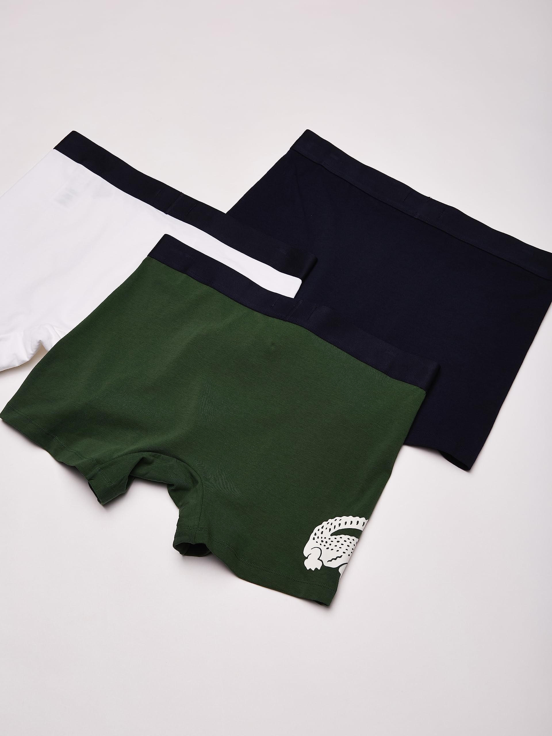 Foto 6 pulgar | Calzoncillos Tipo Bóxer Lacoste De Algodón Elástico Con Estampado De Cocodrilo Grande, Paquete De 3 - Venta Interna