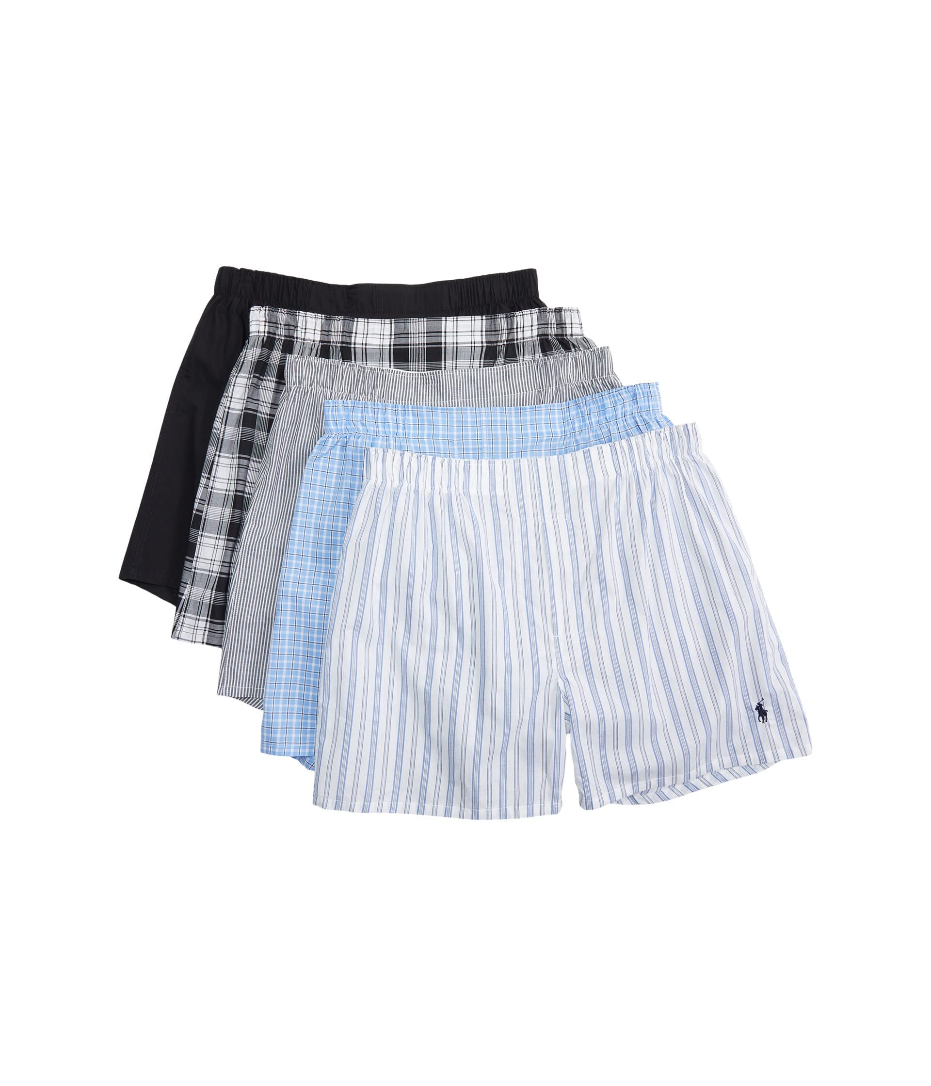 Foto 1 | Polo Bóxer Tejido Ralph Lauren, 5 Unidades, Clásico, Para Hombre - Venta Internacional.