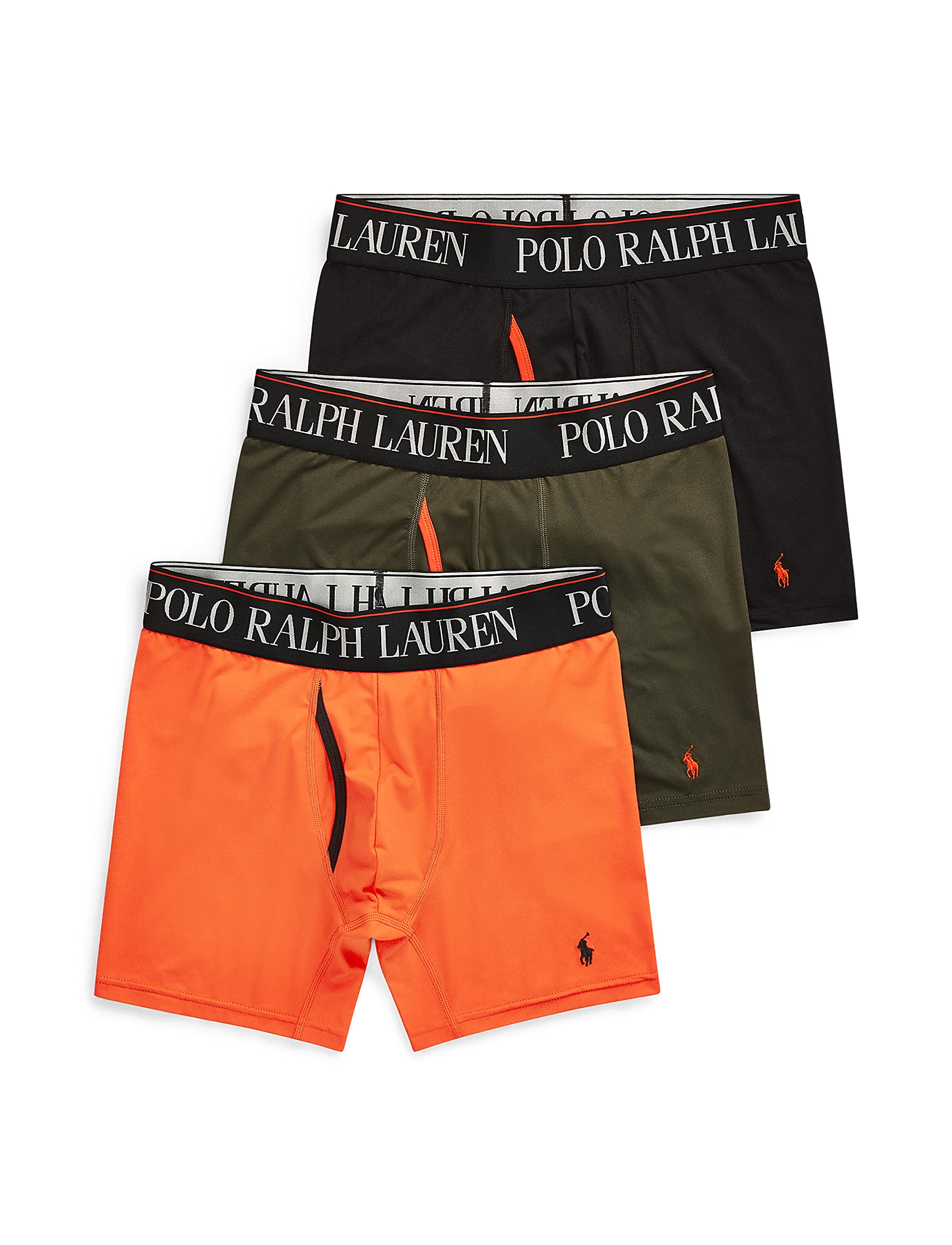 Foto 1 | Calzoncillos Tipo Bóxer Polo Ralph Lauren 4d Flex Cool, Microfibra, Paquete De 3 - Venta Internacional.