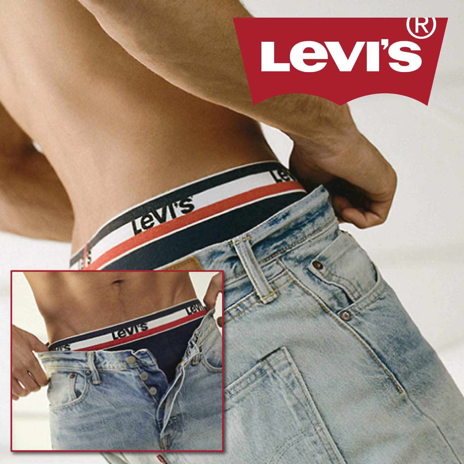 Foto 4 pulgar | Calzoncillos Tipo Bóxer Levi's Ultimate Comfort, Paquete De 4, Para Hombre - Venta Internacional.