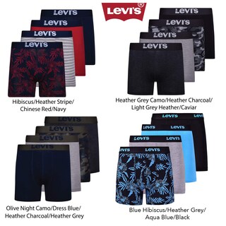 Foto 4 | Calzoncillos Tipo Bóxer Levi's Ultimate Comfort, Paquete De 4, Para Hombre - Venta Internacional.