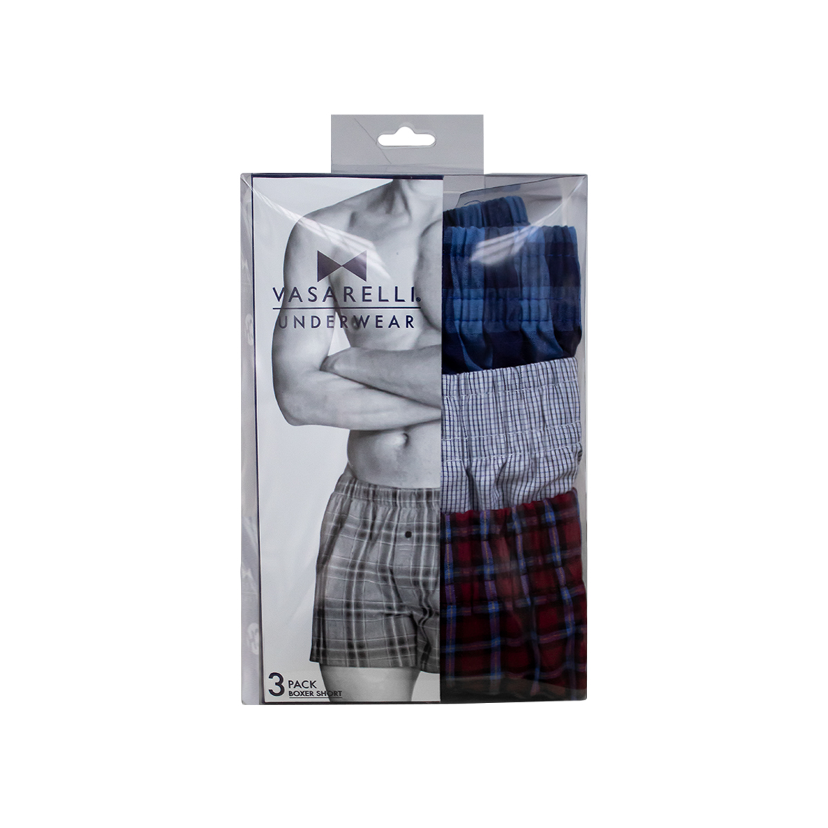 Foto 6 pulgar | Boxer Ropa Interior Paquete Con 3 Pzs Para Caballero Marca Vasarelli