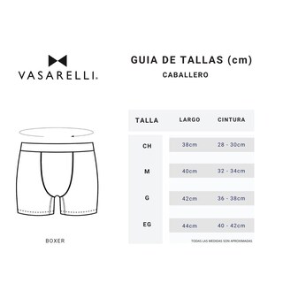 Foto 7 | Boxer Ropa Interior Paquete Con 3 Pzs Para Caballero Marca Vasarelli