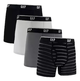 Foto 1 | Boxer Gap Hombre Ultra Soft Brief Comodo 4 Pack Multi Gris Para Hombres