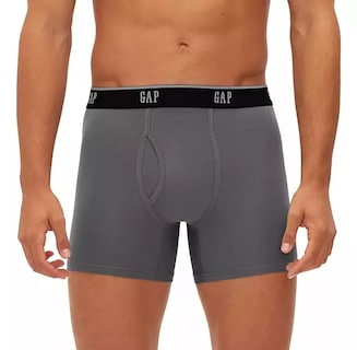 Foto 3 | Boxer Gap Hombre Ultra Soft Brief Comodo 4 Pack Multi Gris Para Hombres